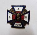 Kurssiristi LAK 1941 lääkintä / NCO course badge medic, LAK 1941 - Nro 6224